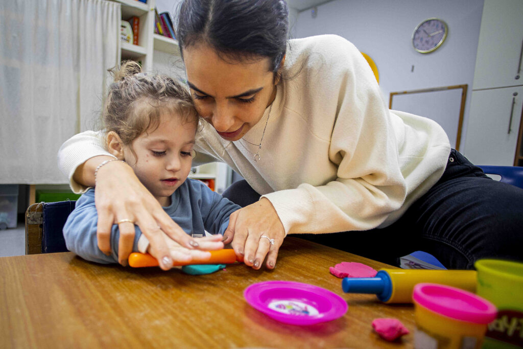 Working With Children With Disabilities During War Time In Israel