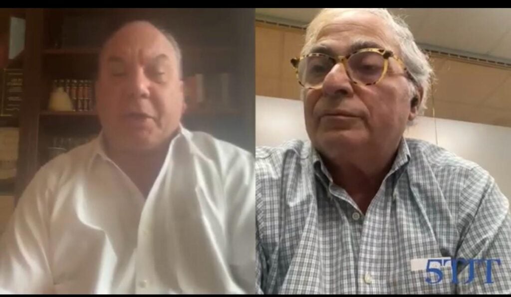 5TJT Podcast Larry Gordon talks with Rabbi Marc Schnier