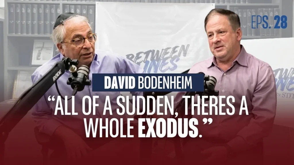 David Bodenheim Joins Larry & Esta: His Unexpected Journey from Israel | Between The Lines Ep.28