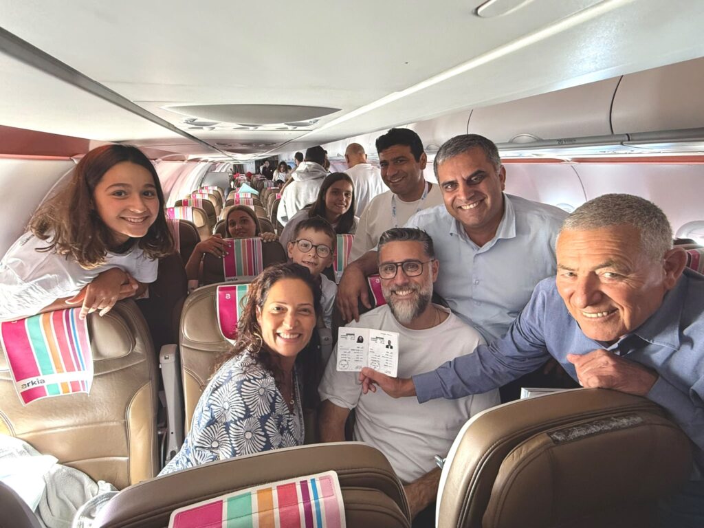 140 New Immigrants From France Arrive In Israel On Special ‘Families Flight’