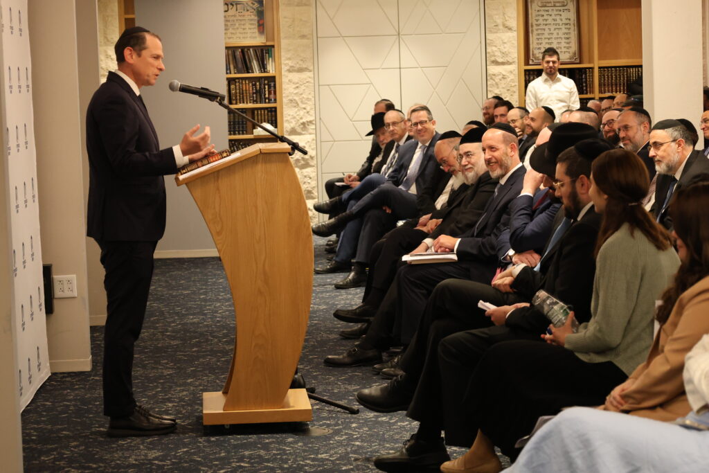 A Legacy of Unity and Torah: Ahead of First Yahrzeit, a Gathering at OU Headquarters to Honor Rabbi Moshe Hauer, zt’l