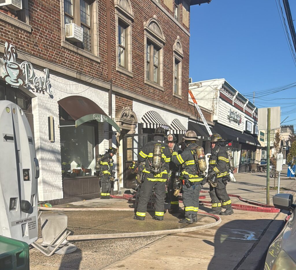 Fire Erupts At Central Perk In Cedarhurst